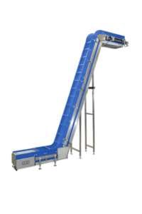 modular elevator with feeder hoper